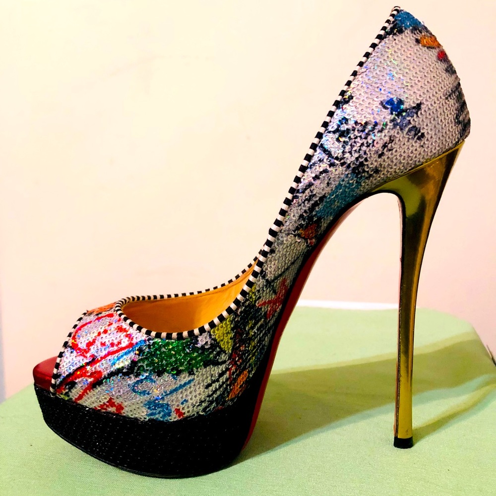 louboutins stilettos